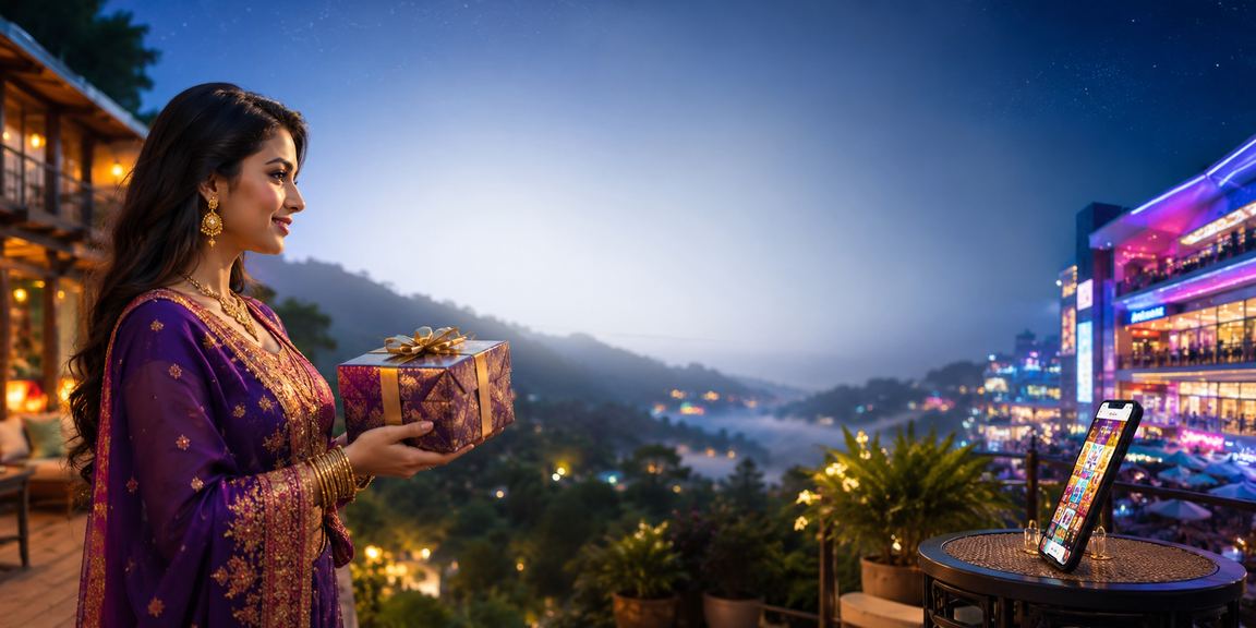 বান্দরবানের ক্যাসিনো বিনোদন নীয়ন আলোয়